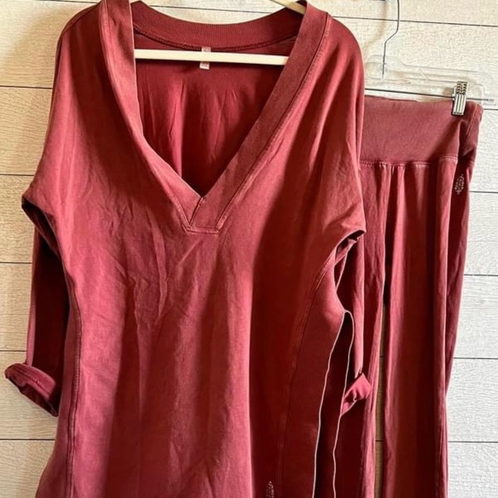 EUC Free People Movement Hot Shot Lounge Set Size XS
